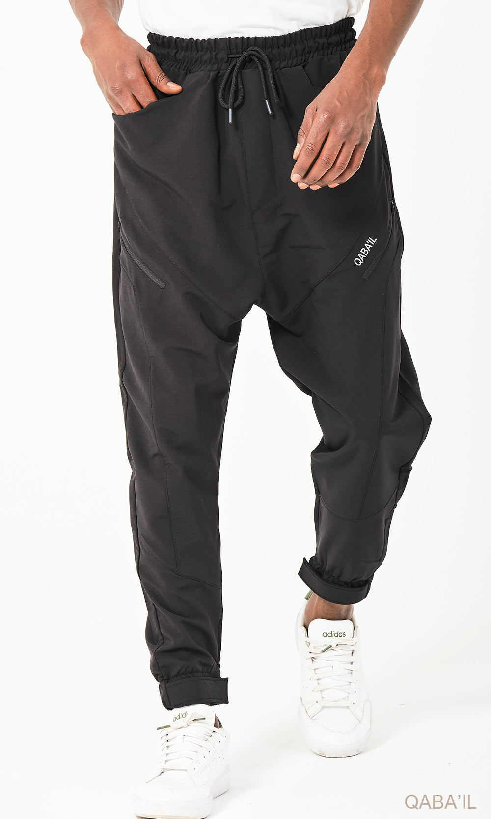 Pantalon Sarouel QL Teknik en Noir