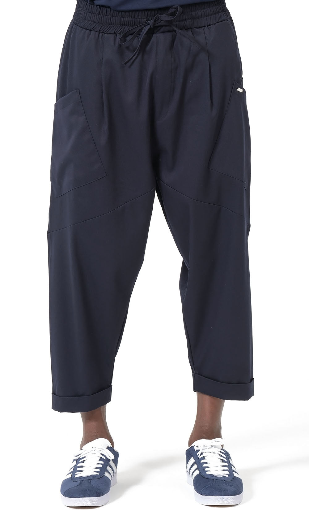 QTS1012 Pantalon sarouel Design S26 bleu marine