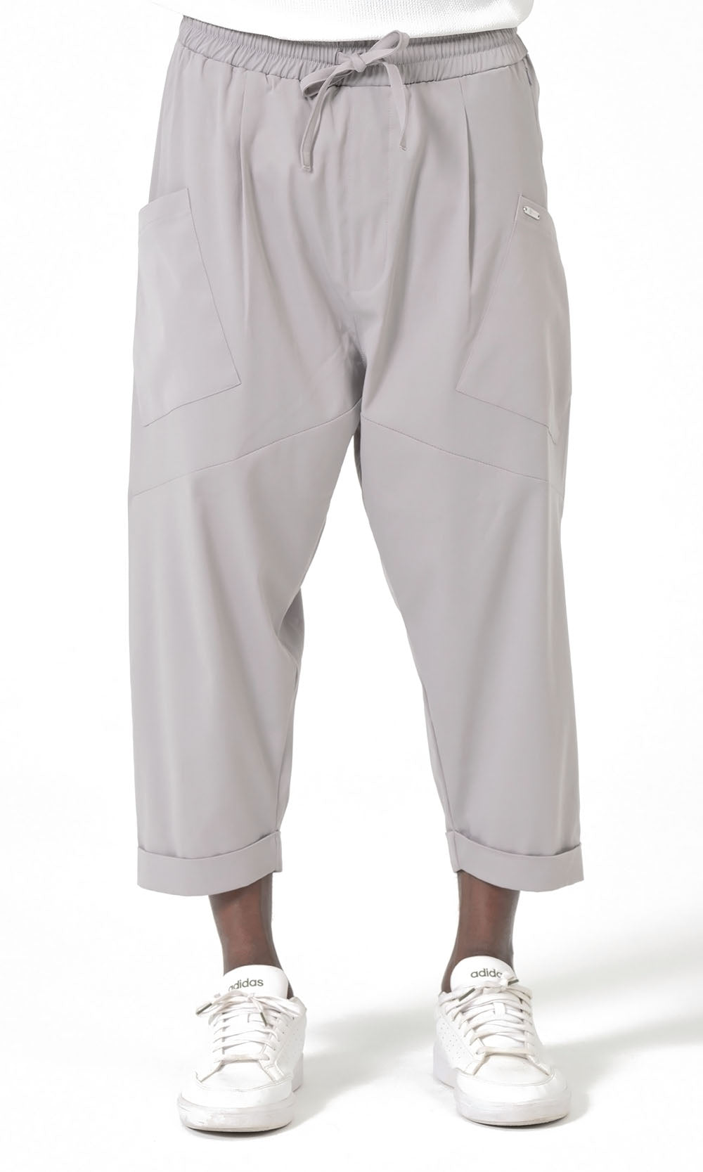 QTS1012 Pantalon sarouel Design S26 gris clair