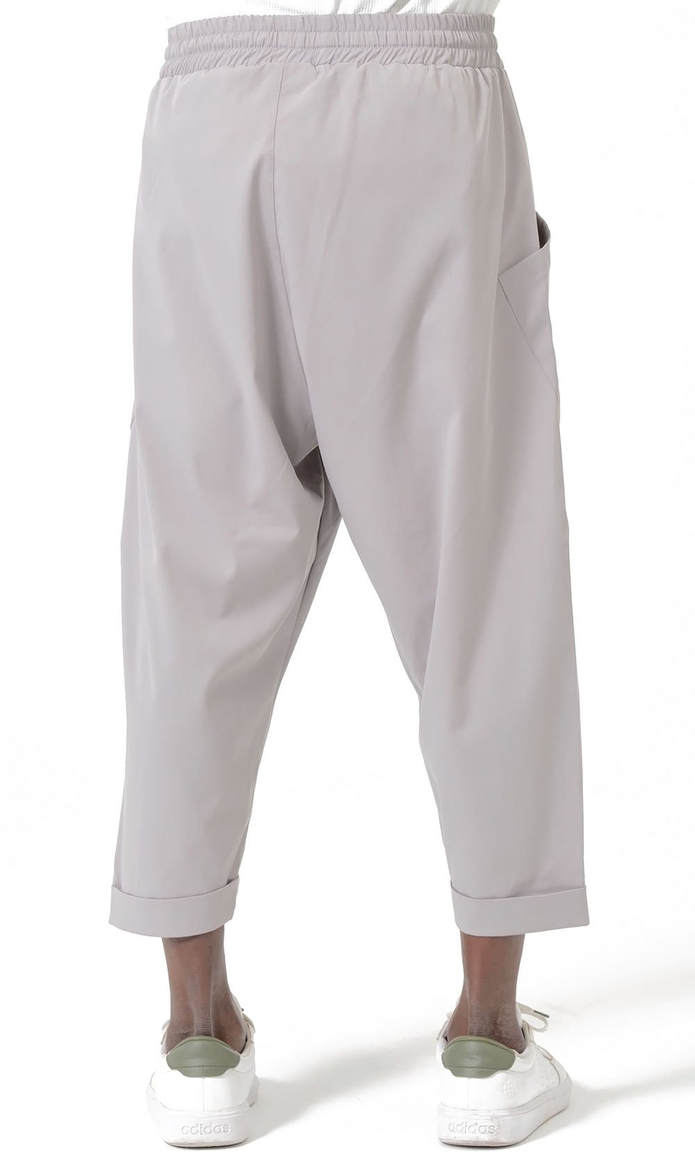 QTS1012 Pantalon sarouel Design S26 gris clair
