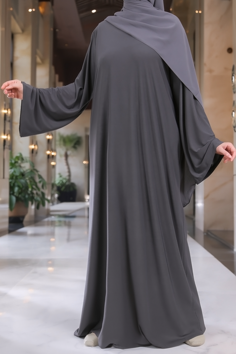 Abaya SB Simple Jersey AS011 UNI gris foncé