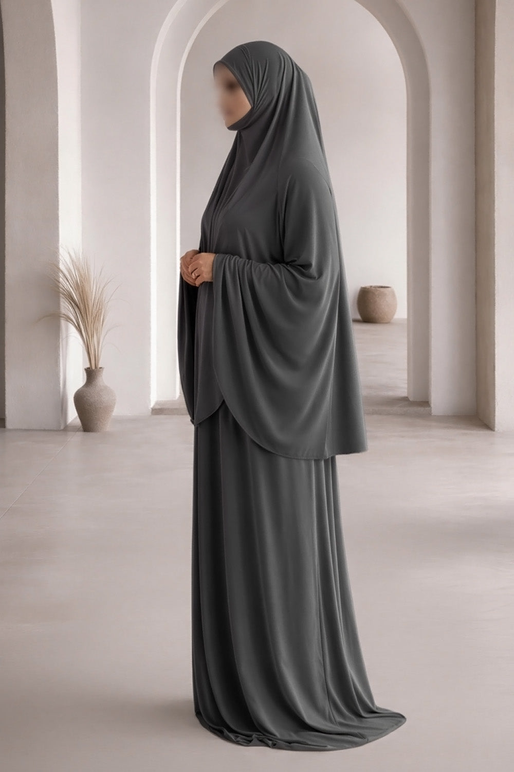 Ensemble de prière SB Premium Jersey ES006 en gris foncé