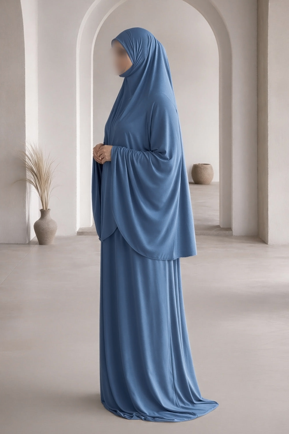 Ensemble de prière SB Premium Jersey ES006 en bleu indigo