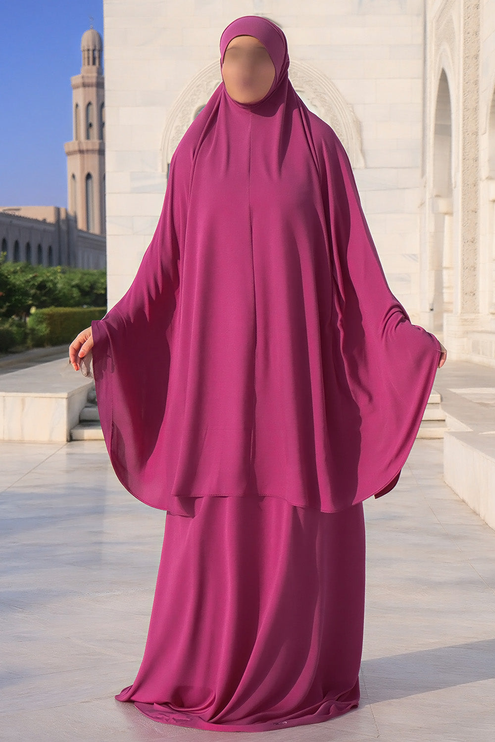 Ensemble de prière SB Jersey avec sac de transport ES007 couleur baie