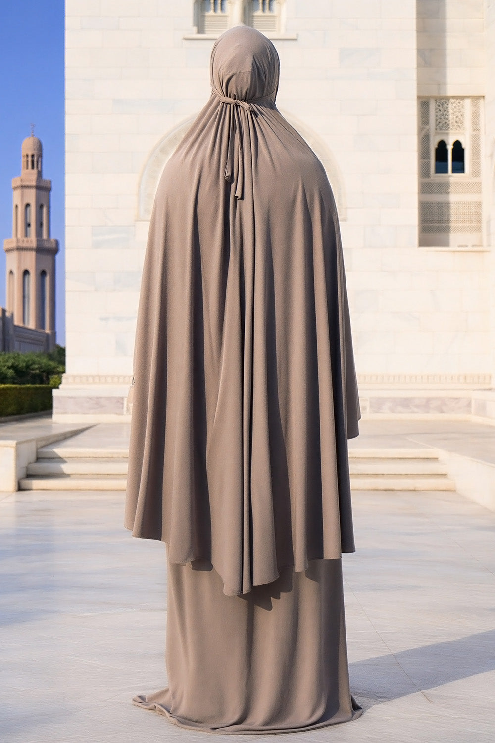 Ensemble de prière SB Jersey avec sac de transport, référence ES007, couleur taupe