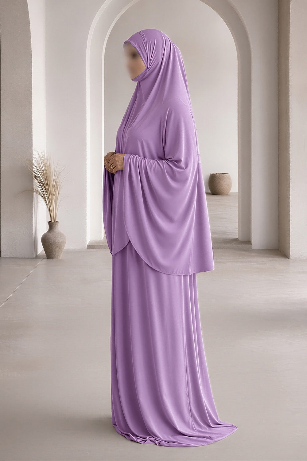 Ensemble de prière SB Premium Jersey ES006 en lilas