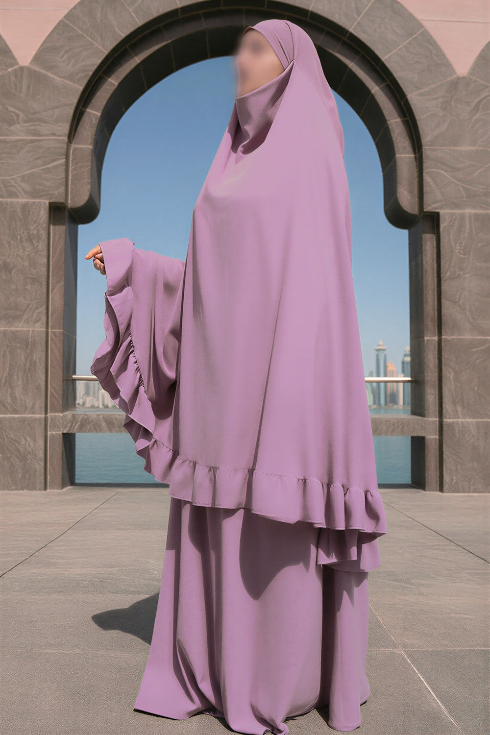 Ensemble de prière SB Jersey ES003 couleur lilas