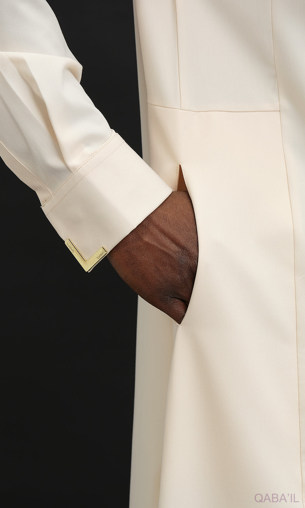 Qamis Bey QABA’IL crème