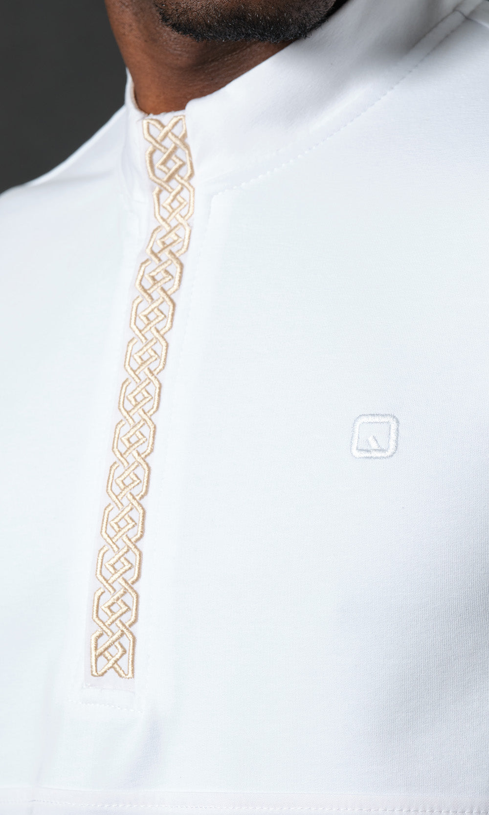 QL Qamis Prestige II en blanc